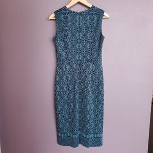 Adorne Tatum Scuba Knit Sheath Dress 